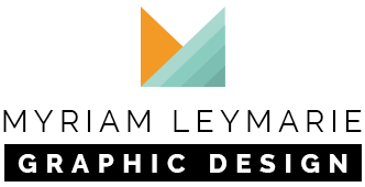 Logo Myriam Leymarie graphiste et webdesigner freelance