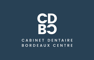 Logo Cabinet dentaire Bordeaux Centre - blanc